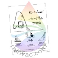 e SERIES™ Rainbow AquaMate I Owner's Manual (English)