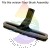 Rainbow 12" Floor Brush Bristles, E2 Black, Silver, e2 Gold