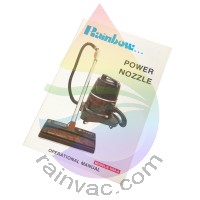 R-1650A Rainbow Power Nozzle Owner's Manual (English)