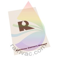 D4C Rainbow Vacuum Owner's Manual (English)
