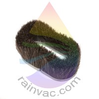 Rainbow Oval Dusting Bristles, E2, E-2, e SERIES, D4, D3, D2