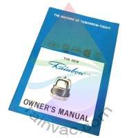 D v3 Rainbow Vacuum Owner's Manual (English)